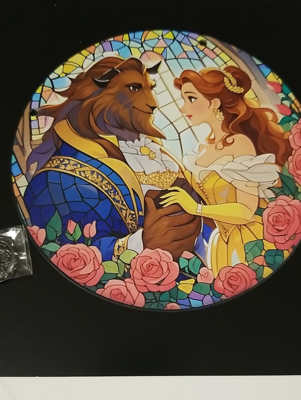 Disney Beauty and the Beast  Inspired Suncatcher